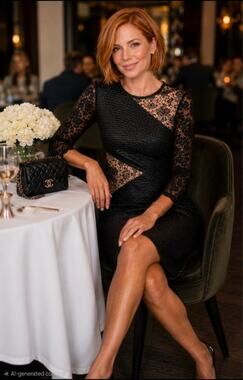 #227 MSRP $80 NWT JAK BLACK SHIMMER LACE PANEL SHEATH DRESS ♡ SIZE 10 ♡